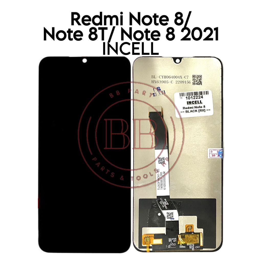 LCD Touchscreen Xiaomi Redmi Note 8 2019 2021 / Note 8T / M1908C3JH / M1908C3JG / M1908C3JI / M1908C