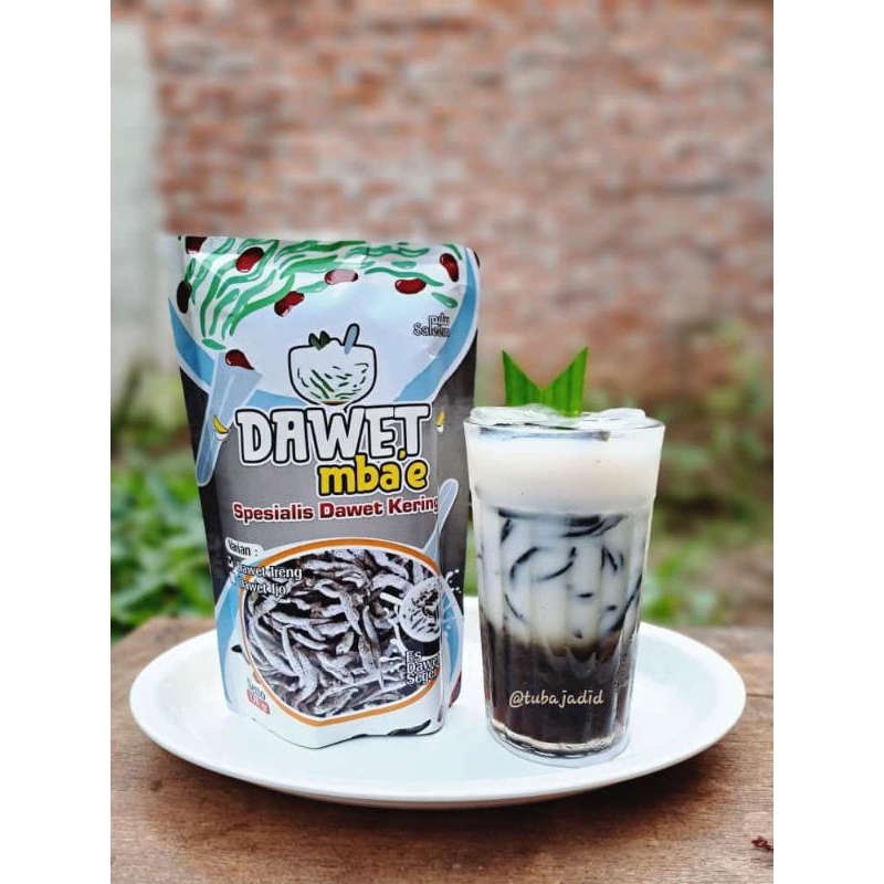 

Dawet Hitam kering | Dawet kering Mbae | Dawet non santan