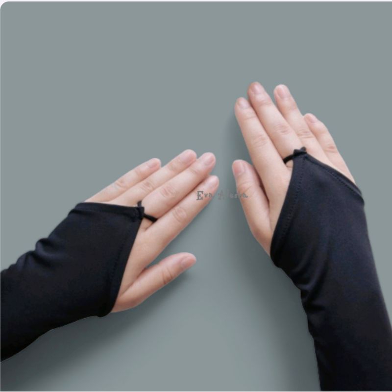 HANDSOCK CINCIN POLOS PREMIUM/SARUNG TANGAN MUSLIMAH POLOS