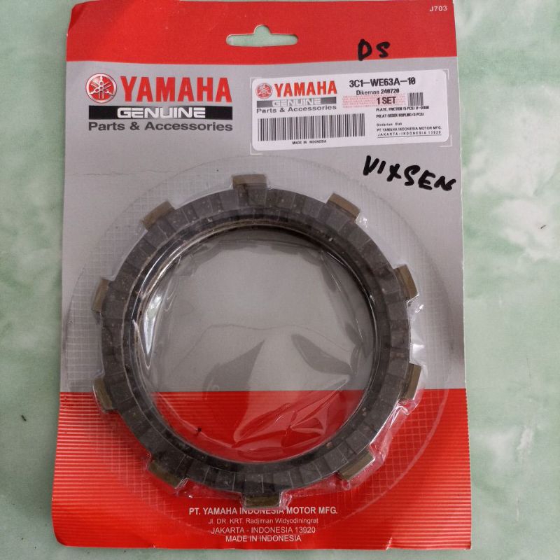 Kampas Kopling / Plat Kopling Yamaha Vixion Original