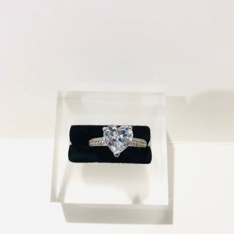 Cincin Wanita Cubic Zirconia Alloy Plated