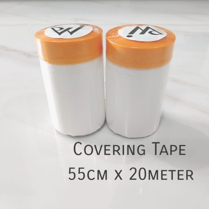 

Perekat Solasi Isolasi Kertas dan Plastik Covering Tape 55cm x 20m