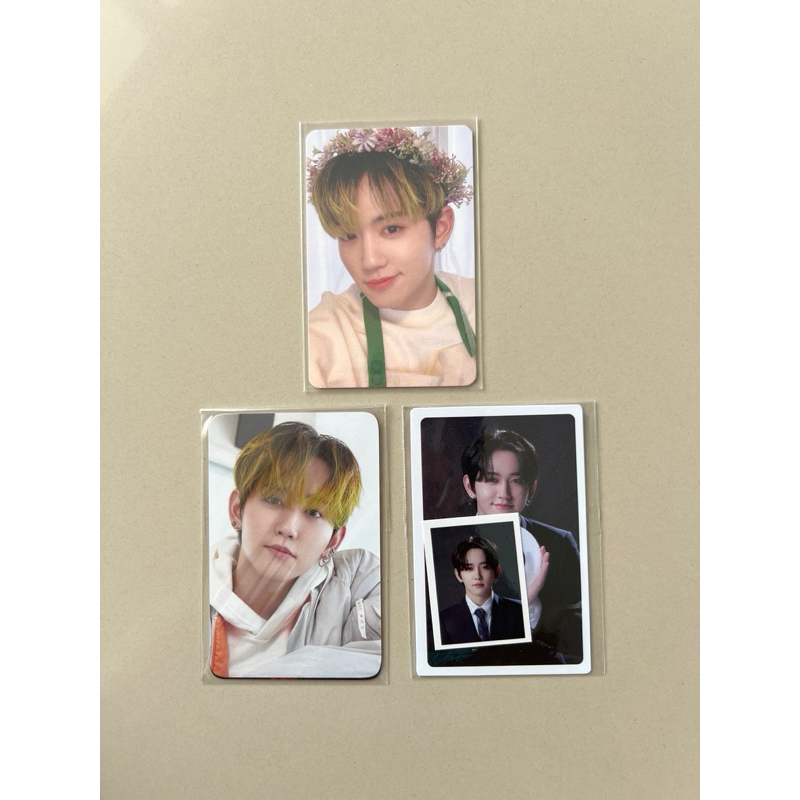 pc mashiho pob bene weverse wv blooming flowercrown, bene ktown jikjin (set), teuday type 1