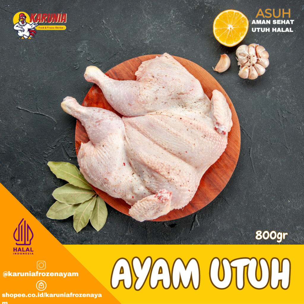 

Daging Ayam Utuh 800 gr