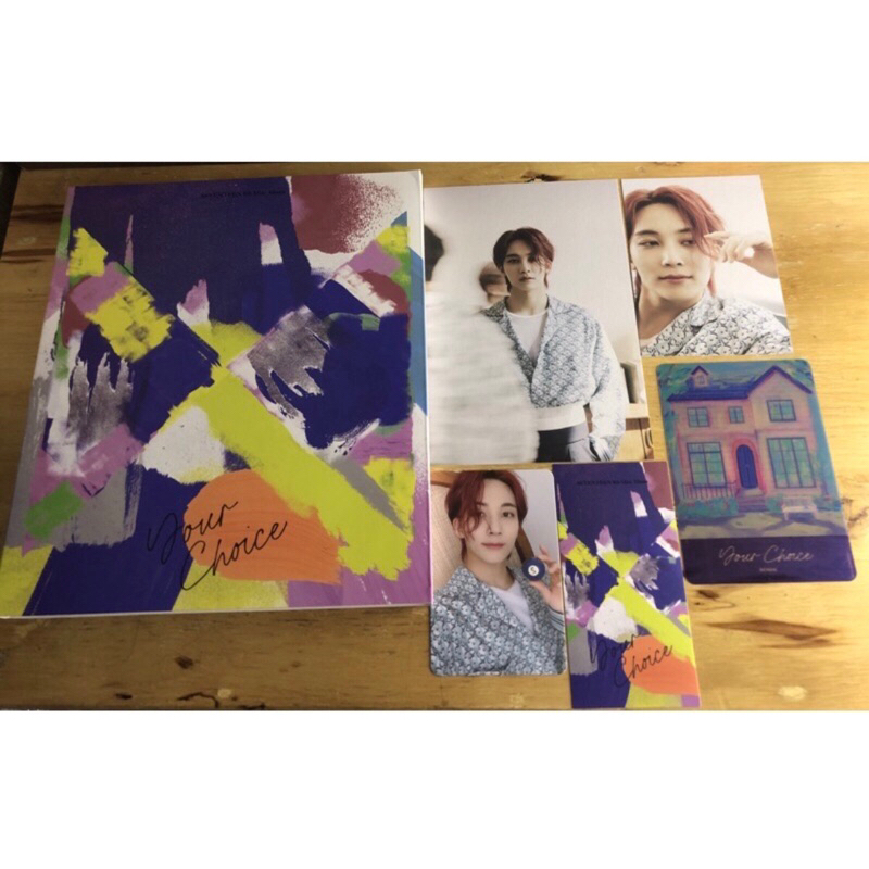 [READY/Baca Deskripsi] SEVENTEEN Your Choice Album Jeonghan photocard SET