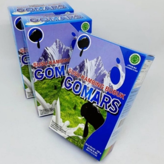 

Gomars Box isi 200gram Susu Kambing Bubuk | Go Mars Asli Original - Protawa