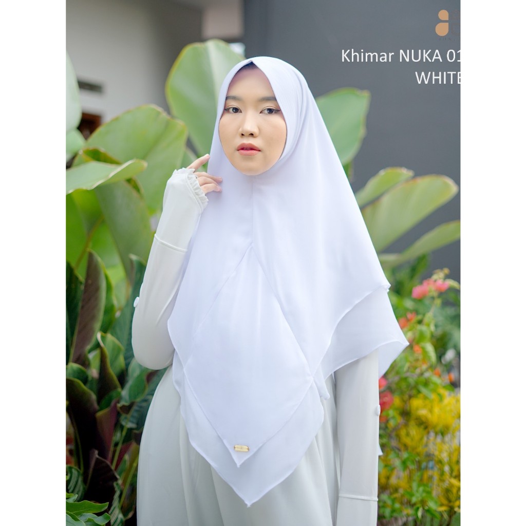 Nubua - Nuka Hijab Jilbab Khimar Syari Instan Ceruty Premium