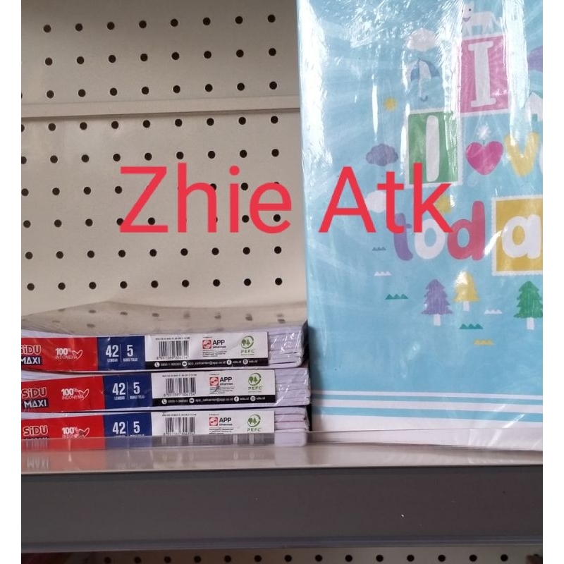 

Buku tulis Sidu maxi 42 (isi 5 buku/pack)