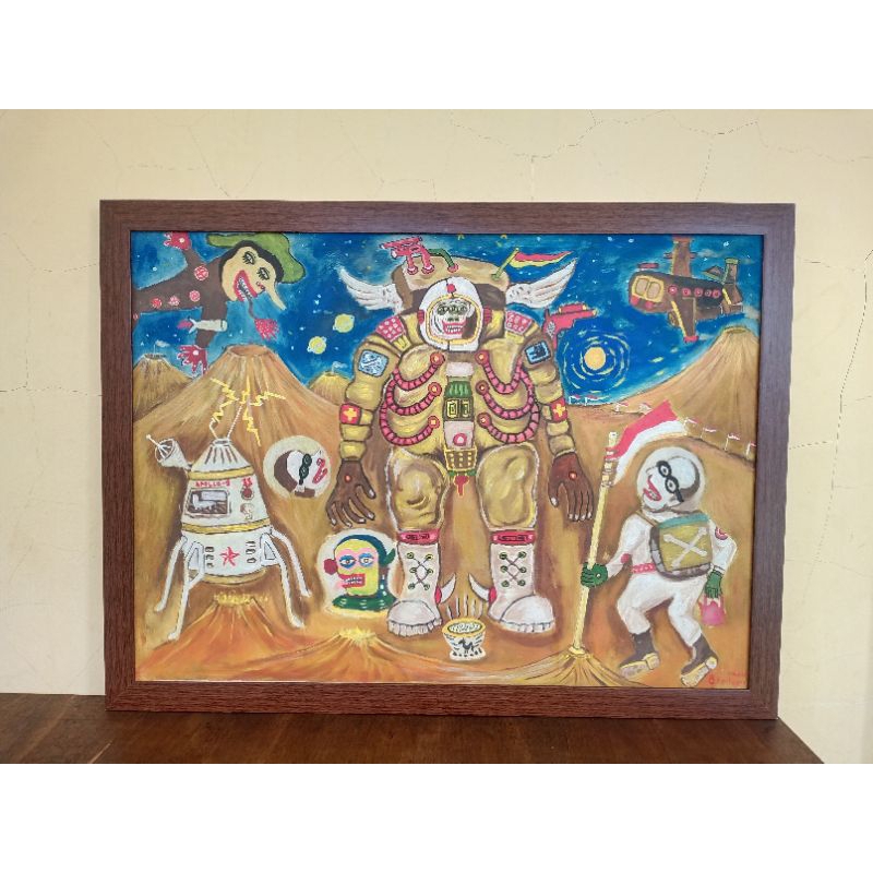 Lukisan Karya Heri Dono Tahun 2011