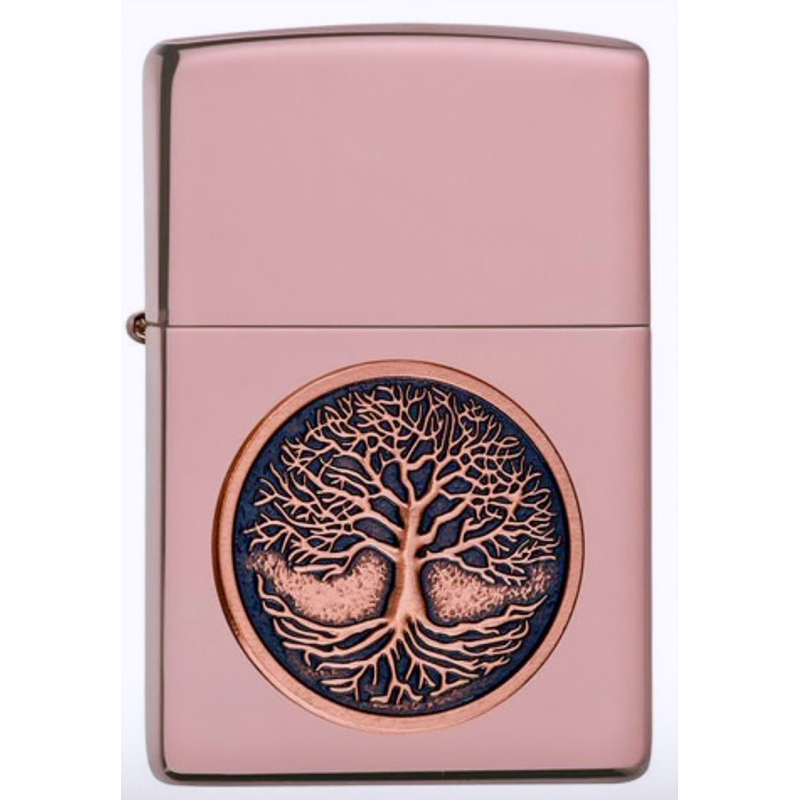 korek zippo original USA 49638 TREE OF LIFE EMBLEM
