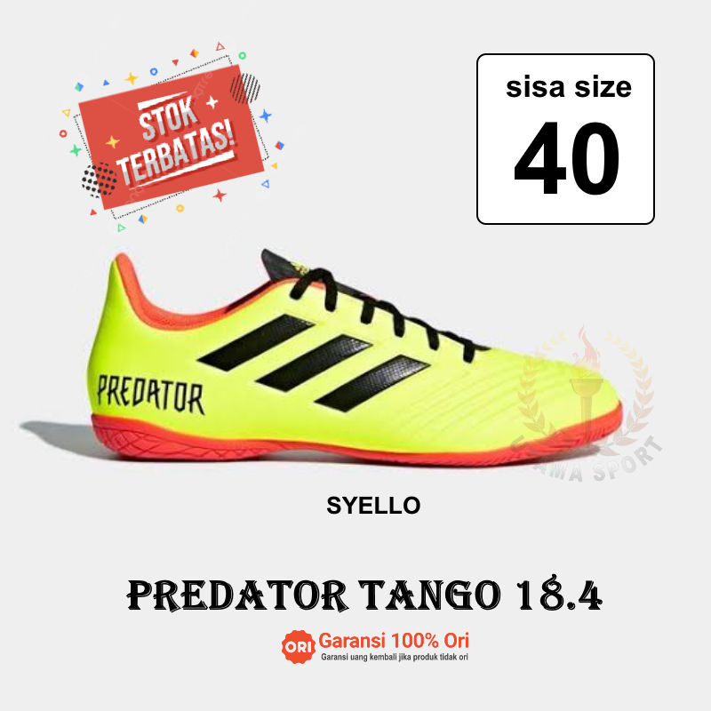 Sepatu Futsal Adidas Predator Tango 18.4 IN Original