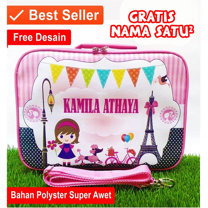 

Tas Ultah Anak / Tas Souvenir Anak / Tas Ultah Pakai Nama / Tas Ultah Jinjing