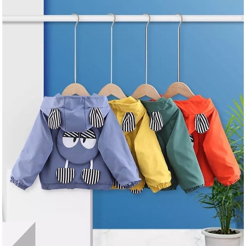 Jaket Anak Perempuan Jaket Anak Anime Usia 2-6 Tahun