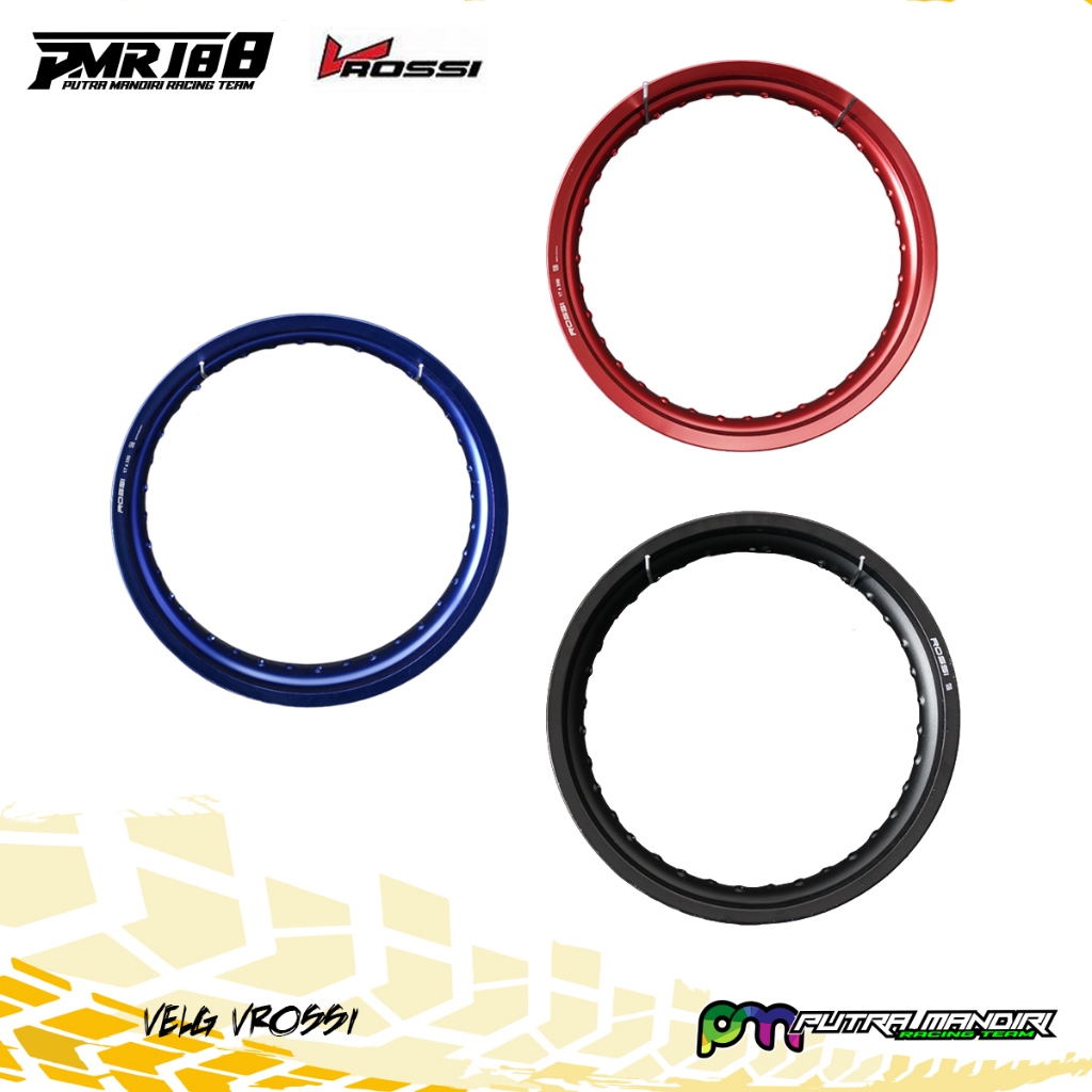 Velg Pelek V Rossi Ring 17 Lebar 300 350 36H Supermoto KLX/DT/CRF150L/WR155