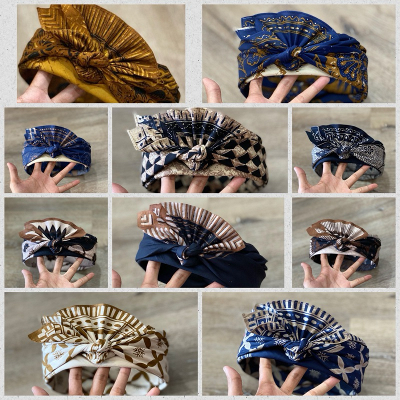 Udeng Batik Semi Tulis Lembaran