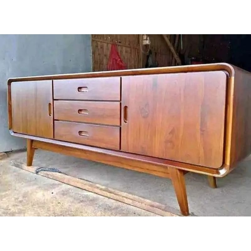 Bofet minimalis / tv / modern / retro / jati