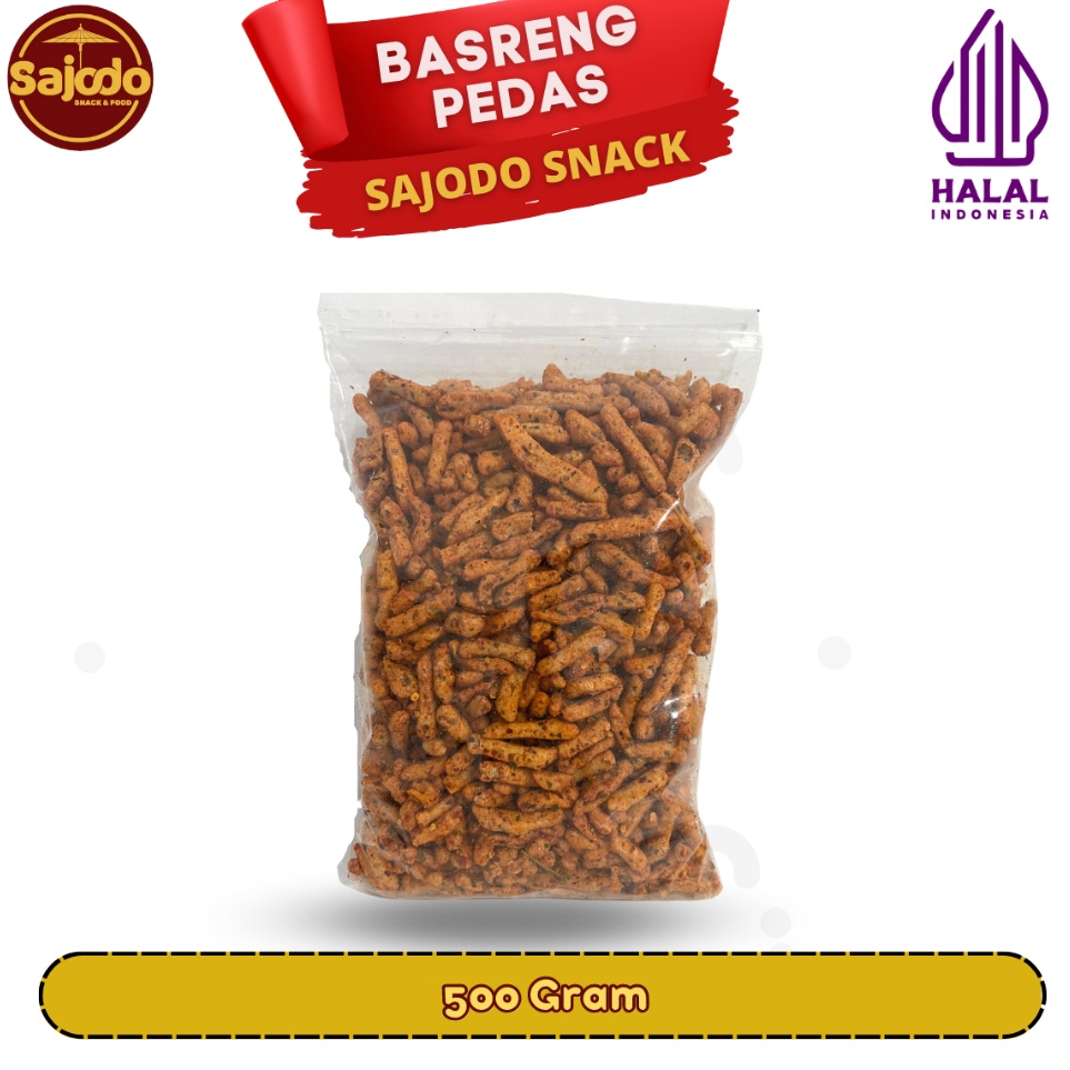 

Promosi Spesial FLASH SALE Basreng Pedas Daun Jeruk 5Gr Sajodo