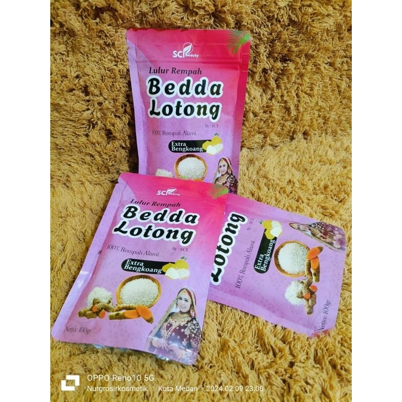 Lulur Bedda lotong by Sci beauty | Lulur Rempah Bedda Lotong SCI Kemasan Terbaru