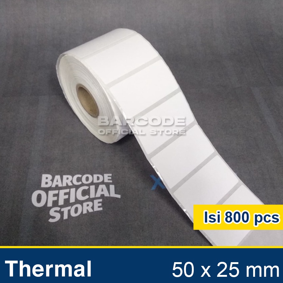 

HOT Label Thermal 5x25mm 5x25 5 x 25 mm 1 LINE Kertas Sticker Receipt Printer Barcode Xpinter