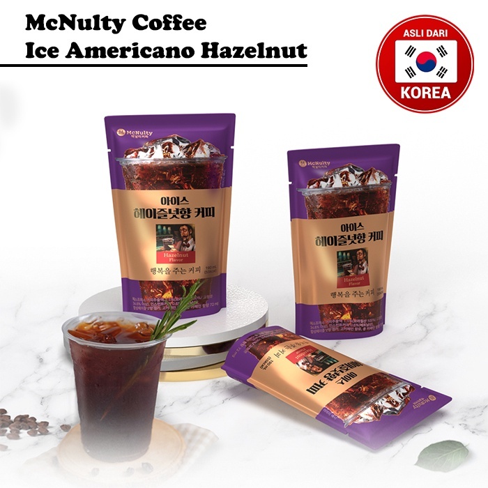 

McNulty Coffee Ice Americano Hazelnut Flavor 190ml