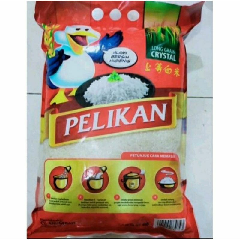 

Beras PELIKAN Kemasan 5kg