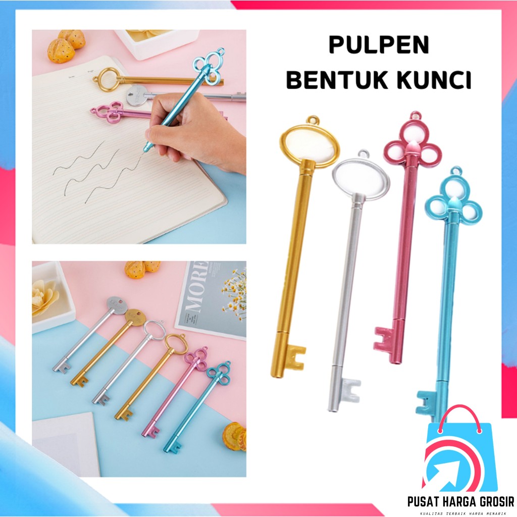 

PHG - Pulpen Key Unik Pulpen Dekorasi Pulpen Gel Bentuk Kunci Pulpen Anak Sekolah Pulpen Lucu Alat Tulis Sekolah