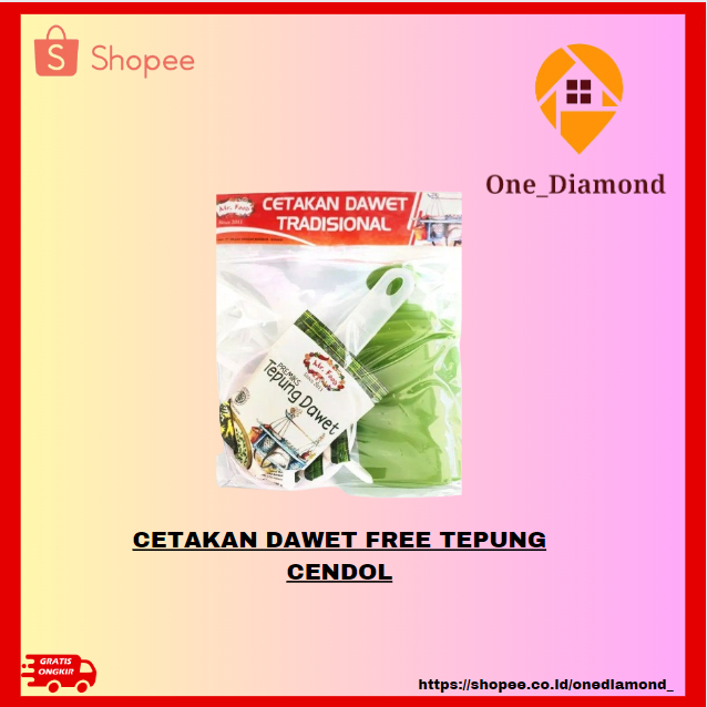 Murah alat cetak dawet srut gratis tepung cendol