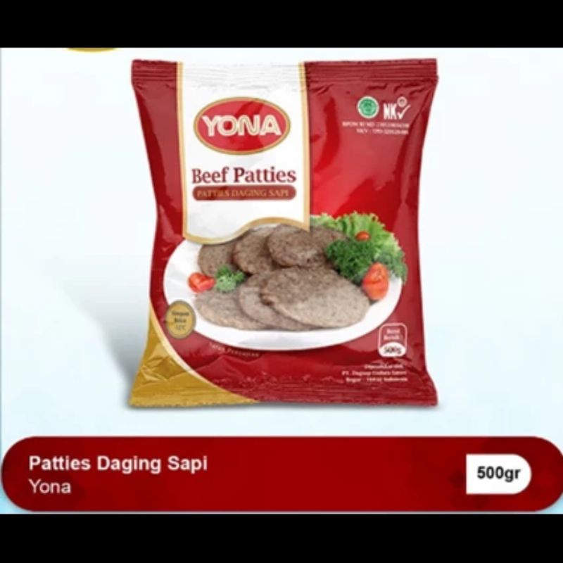 

Yona beef patties isi 10