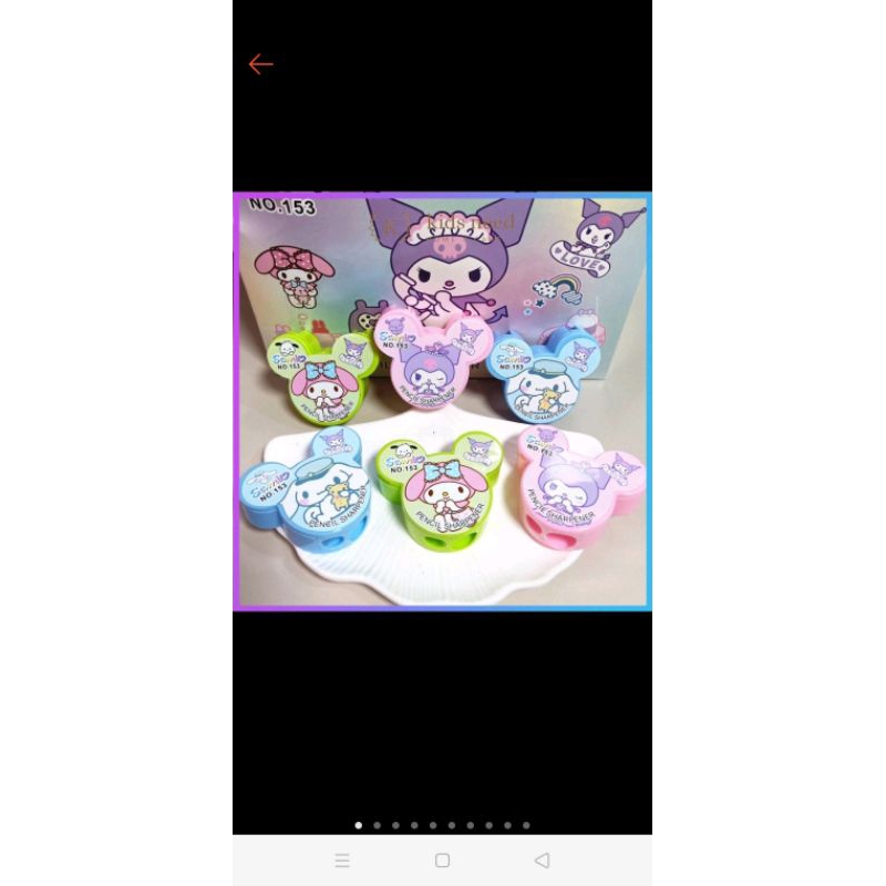 

rautan pensil sanrio