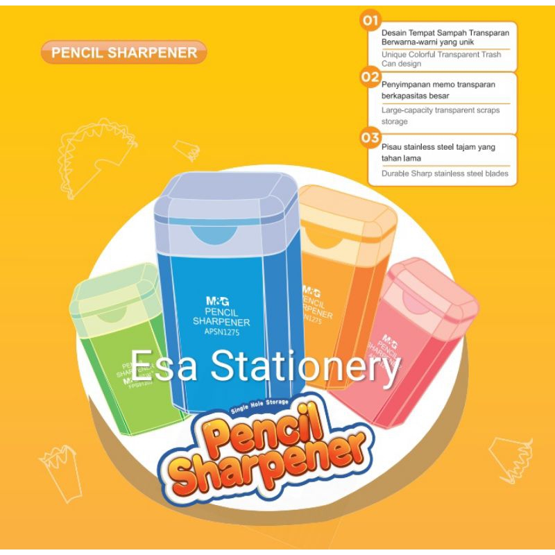 

M&G Single Hole Pencil Sharpener APSN1275