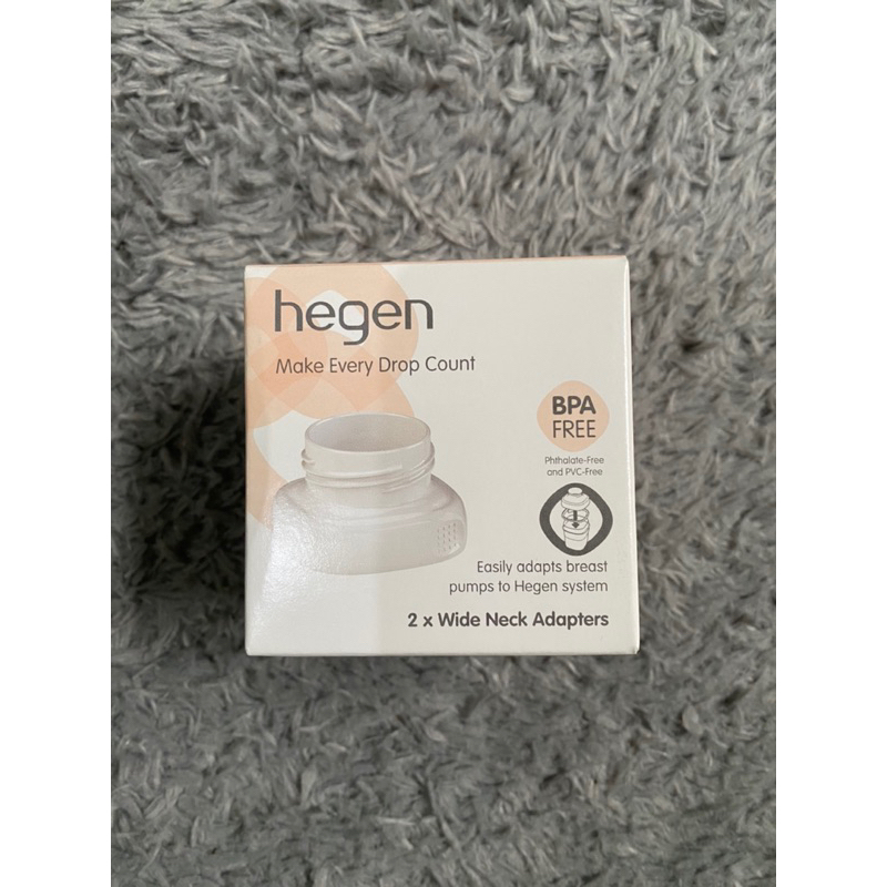 [Preloved] Hegen 2x Wide neck adapters / Adapter hegen / hegen adaptor / adapter botol susu hegen