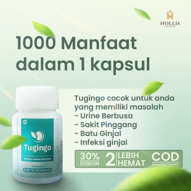 TUGINGO Batu Ginjal Herbal Penyakit Kronis Gagal Ginjal Infeksi