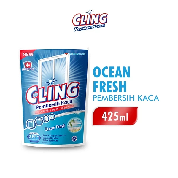 CLING PEMBERSIH KACA 425ML