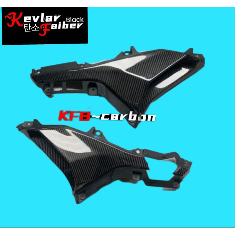 airscoop fairing zx25r airscoop samping carbon kevlar