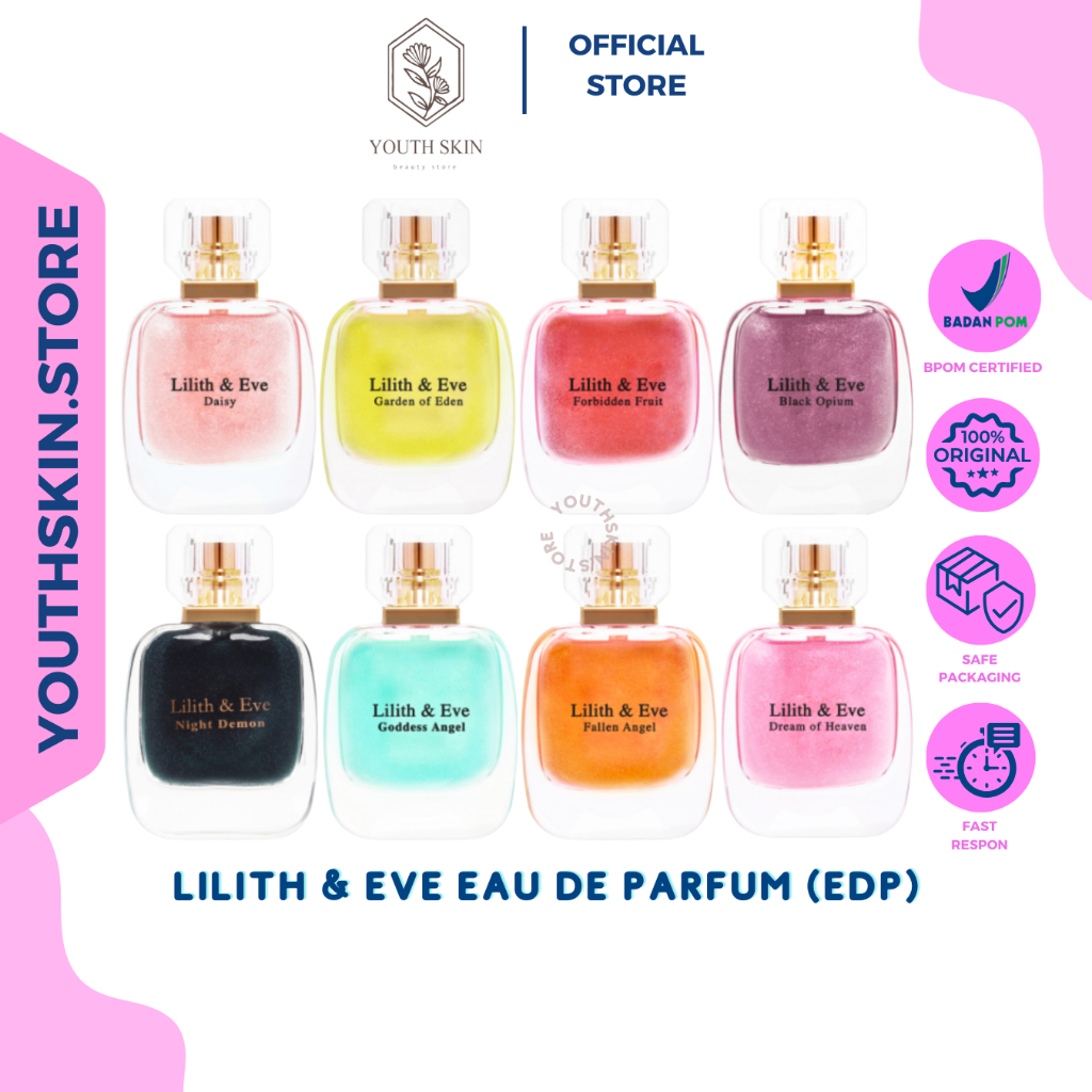 Lilith and Eve Eau De Parfume EDP Perfume Daisy| Black Opium| Garden of Eden| Forbidden Fruit| falle