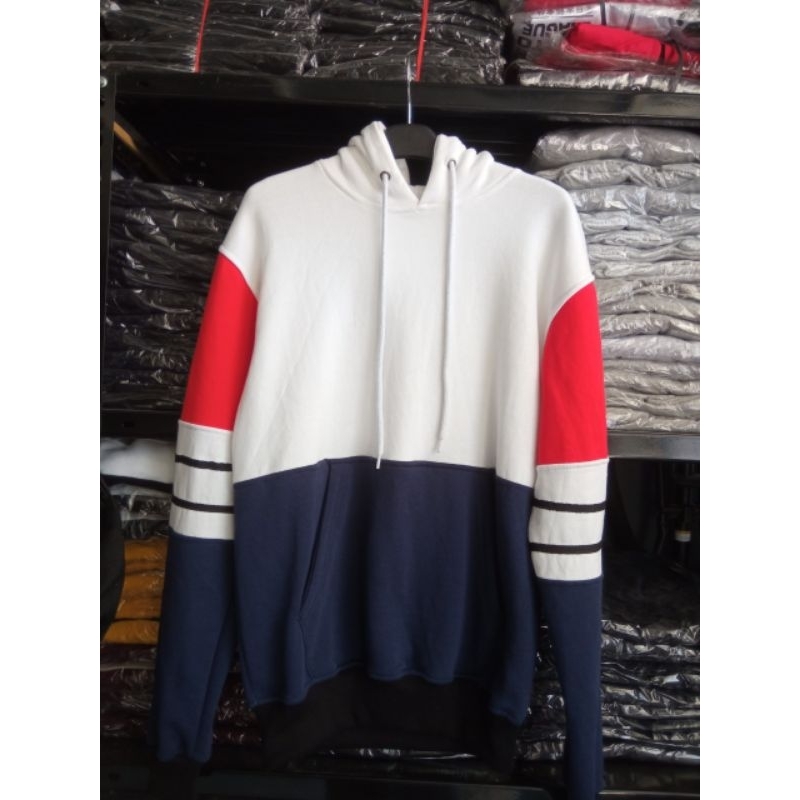 Jaket Hoodie Rugby Original Distro Pria Full catton