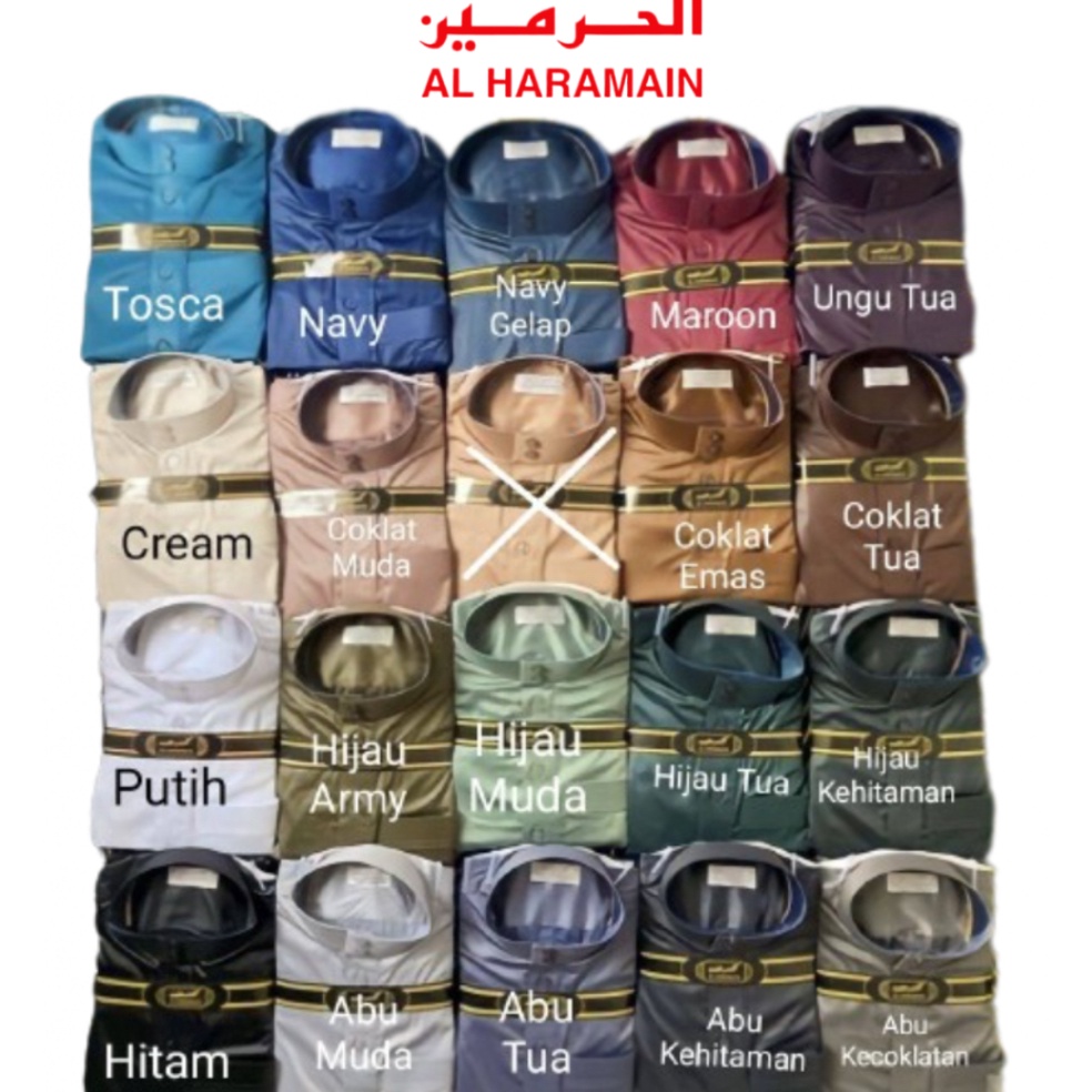 BISA COD  GAMIS  JUBAH AL HARAMAIN ORIGINAL 1 POLYSTER IMPORT SAUDI ARAB VIET ORI UKURAN ANAK REMAJA