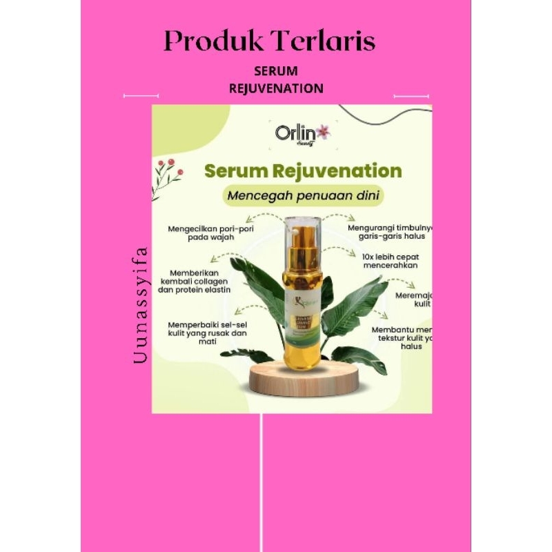 SERUM REJUVENATION ORLIN BEAUTY