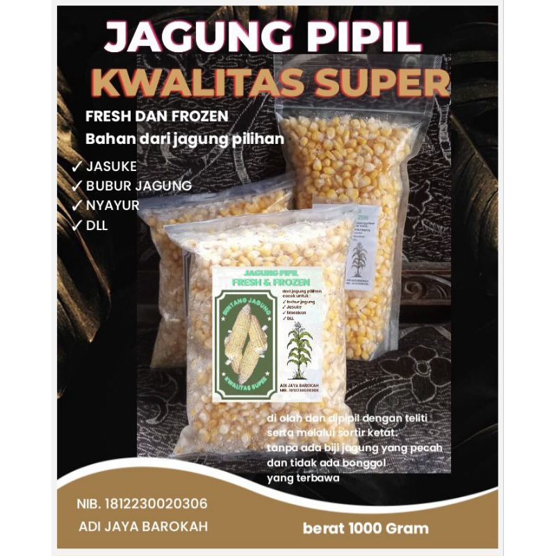 

Jagung pipil manis fresh frozen promo discount 50%