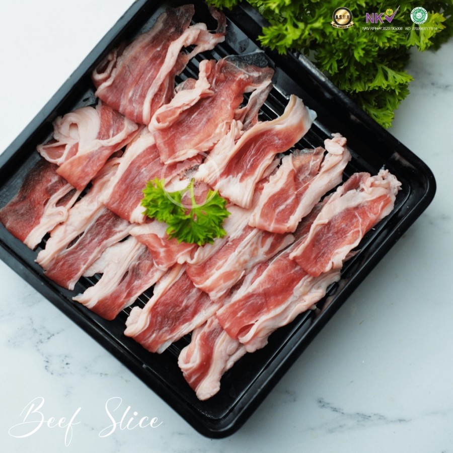 

Beef Slice Grass Fed Organic Non Fat/Daging Sapi Organik Wahyu Beef