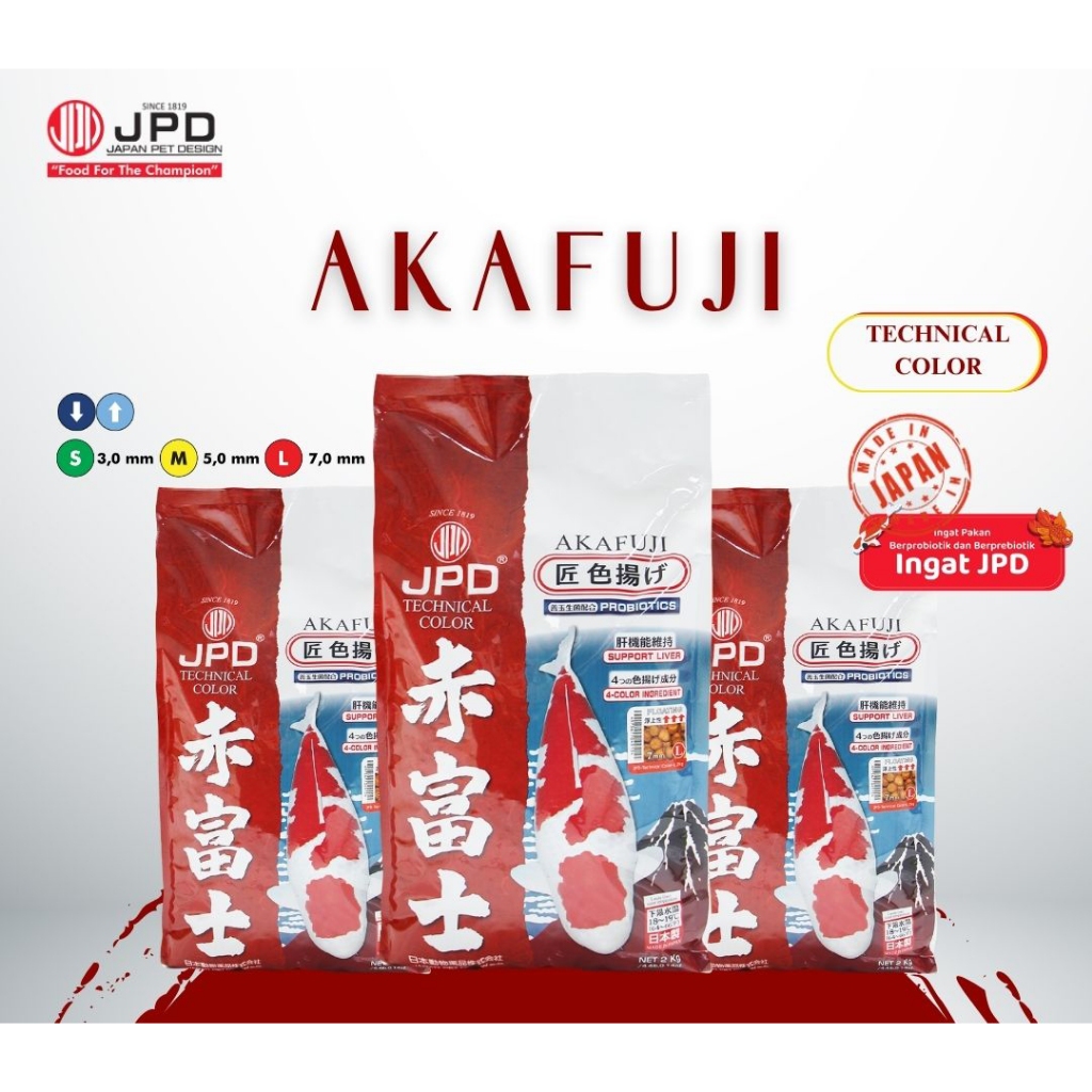 JPD AKAFUJI 2KG COLOR
