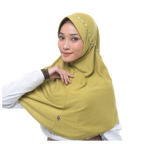 Rabbani Jilbab Sekolah Hemy Cream S