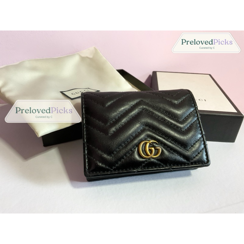 PrelovedPicks | Gucci | GG Marmont Card Case Wallet