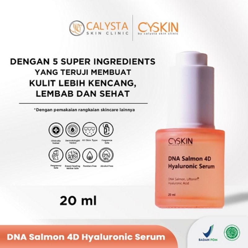 Serum DNA Salmon Cyskin By Calysta Skincare