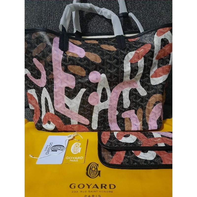 goyard gravity graffiti limited edition - pink