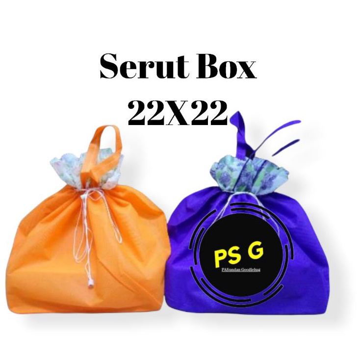 

Kenangan Tak Tergantikan Souvenir Sejati Tas box nasi hajatanspunbondserut 22x22Lusin