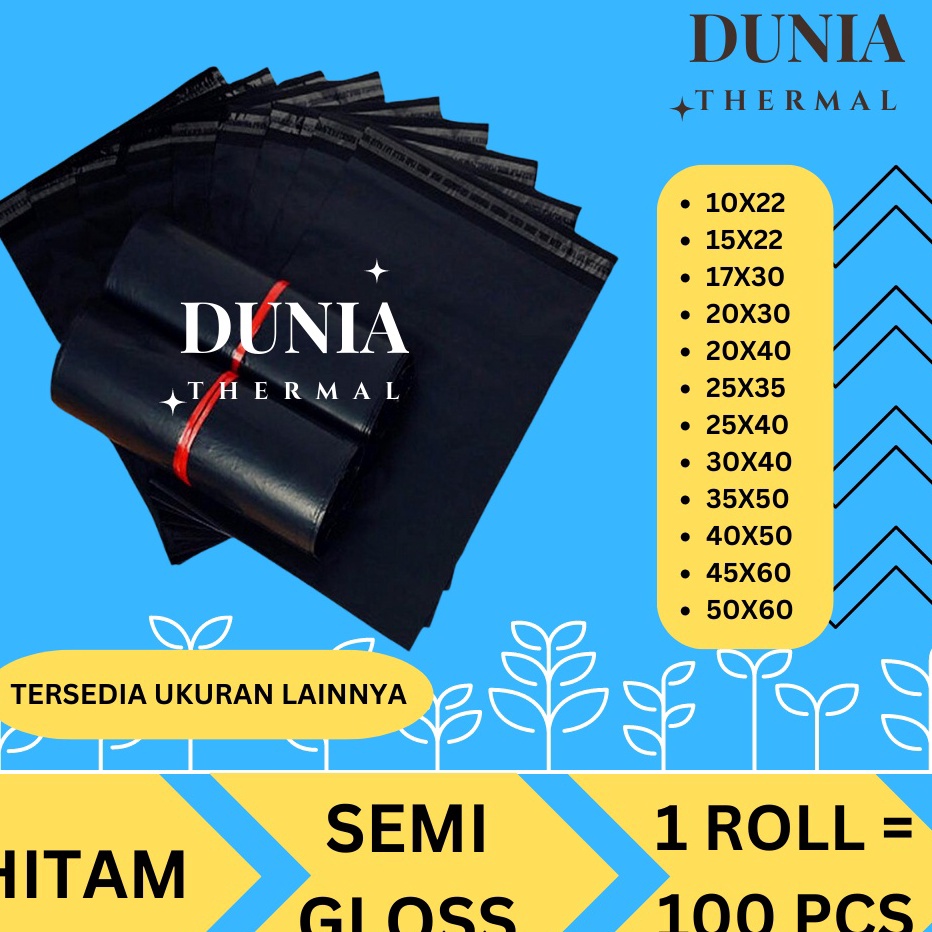 

Memories Handpicked Souvenirs Crafted POLYMAILER PLASTIK PACKING POLYMAILER HITAM ISI 1 PCS 1X22 15X22 17x3 2x3 2x4 25x35 25X4 3x4 35x5 4x5 45X6 5x6