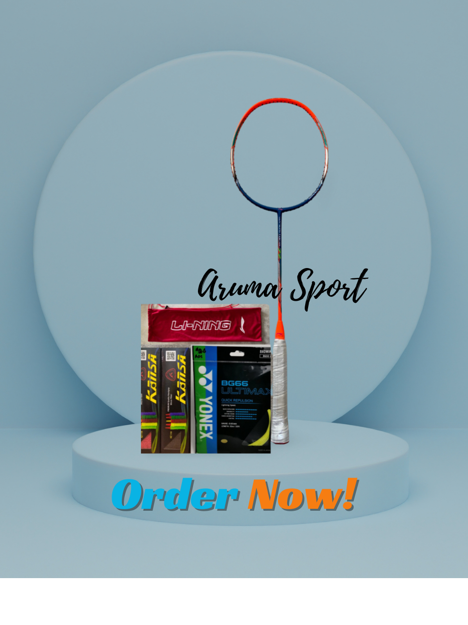 Raket Lining Windstorm 72 New GO Raket Badminton