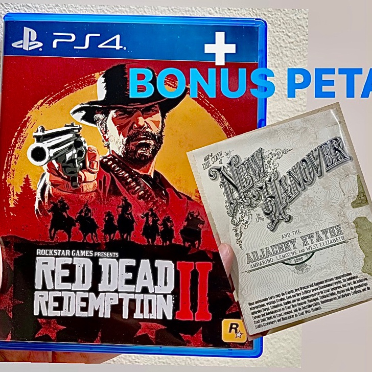 Belanja Tanpa Batas Red Dead Redemption 2 II Ps4 Death Redemtion Ps 4 ps 5 Ps5 original sony kaset r