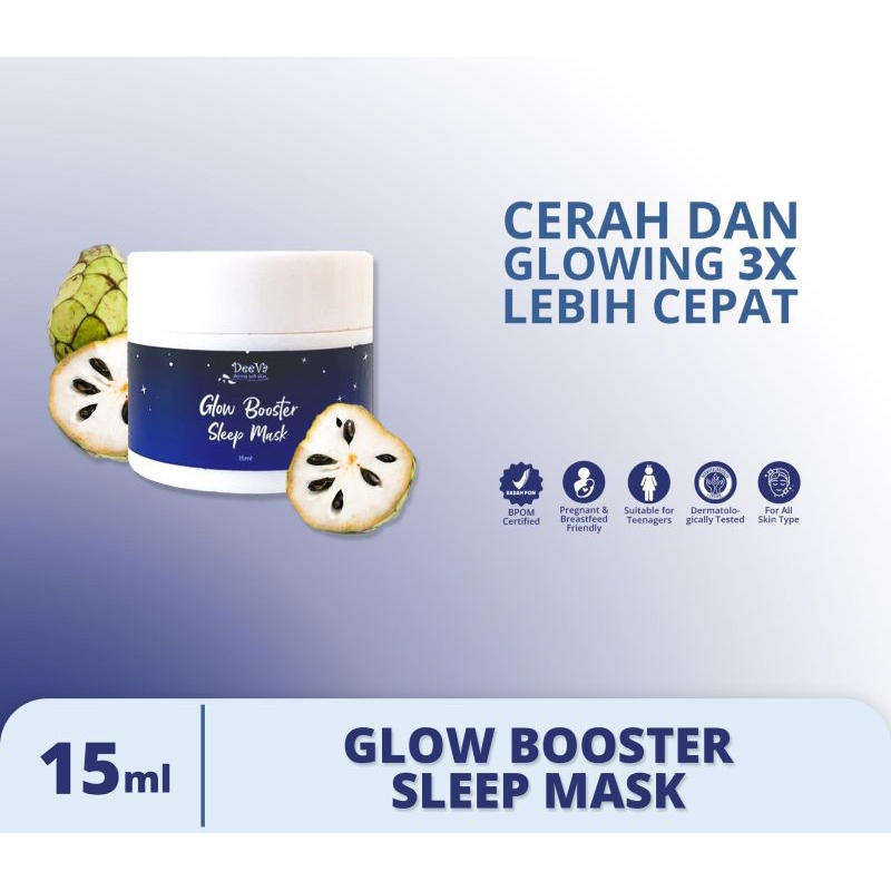 Glow Booster Sleep Mask by DeeVa Derma Soft Skin deva